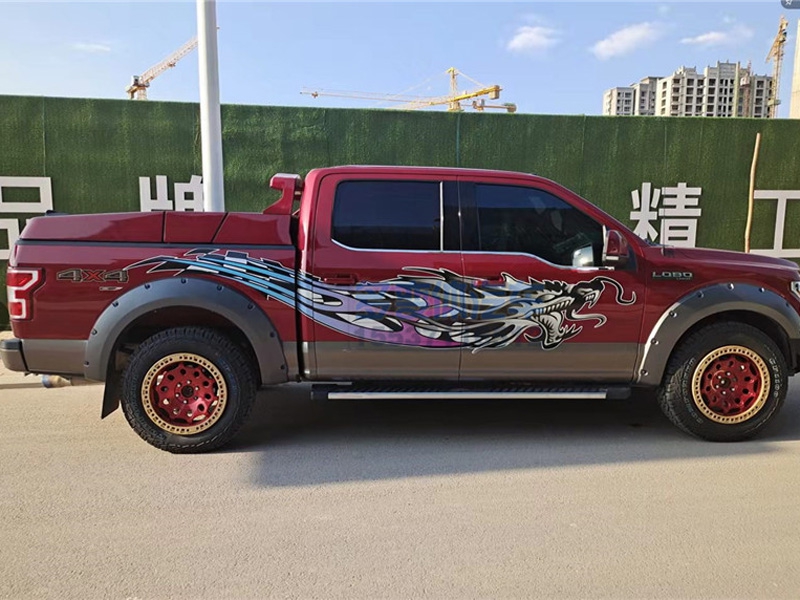 福特猛禽F150、350皮卡后箱蓋改裝圖片
